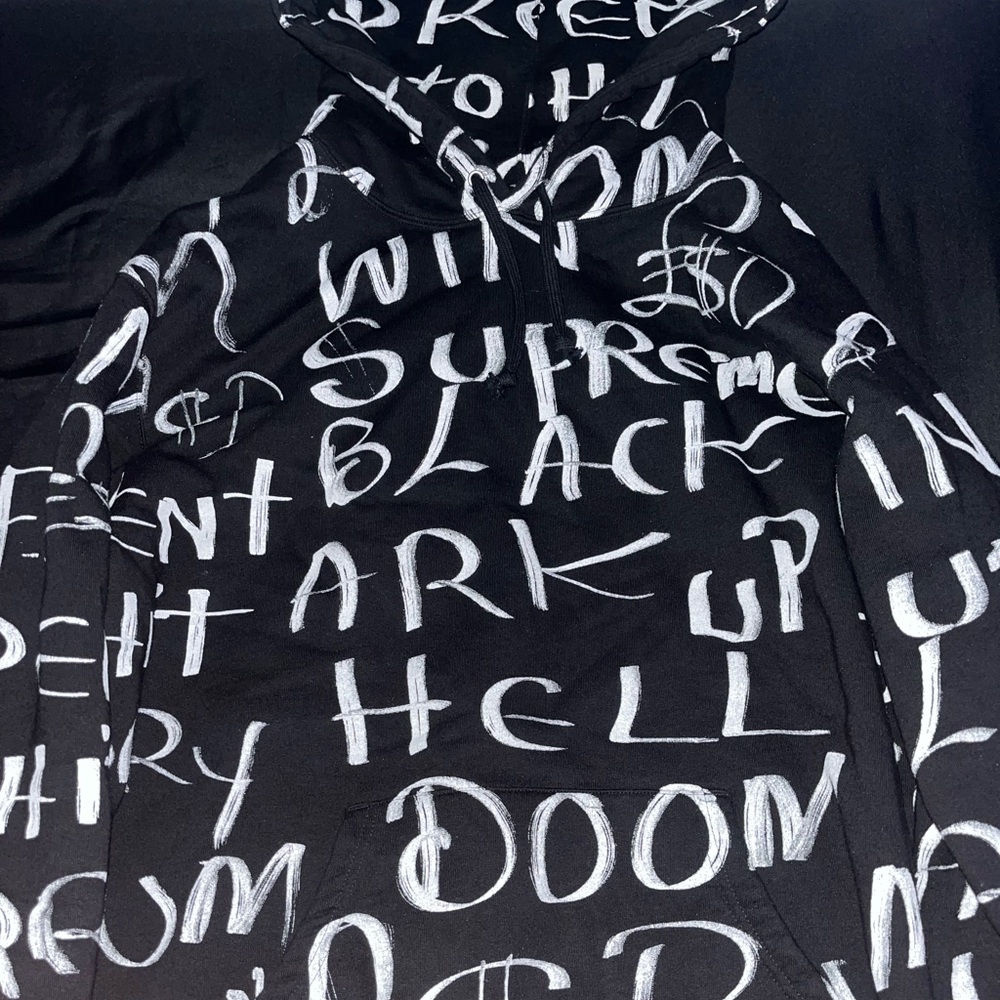 Supreme Black Ark Hoodie